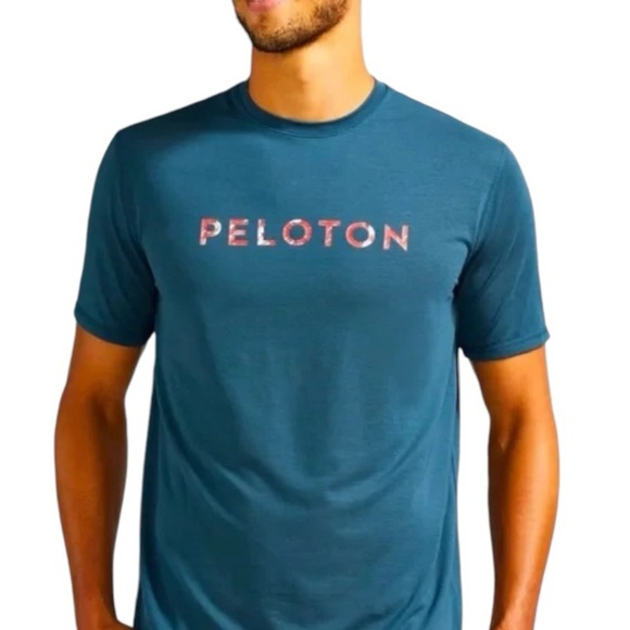 Peloton x Fourlaps Tee stretch Mens Small - Picture 1 of 9